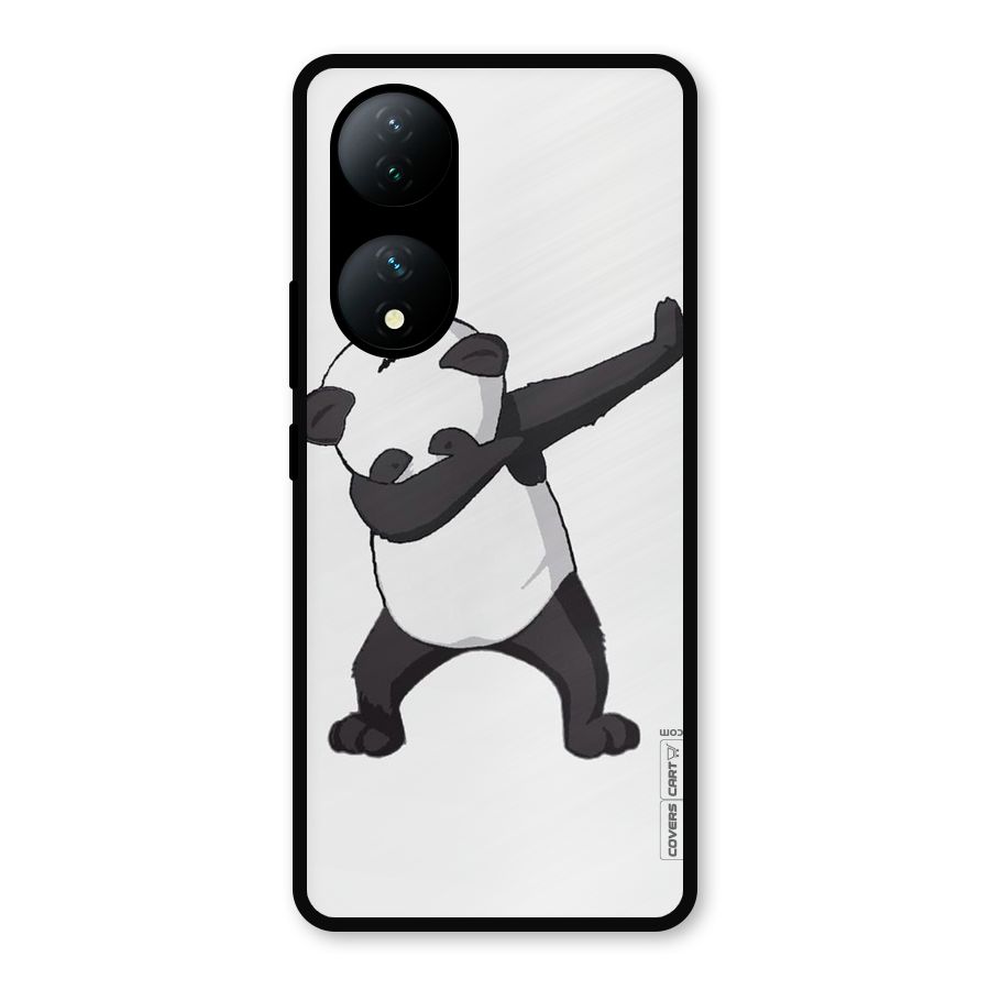 Dab Panda Shoot Metal Back Case for Vivo T2