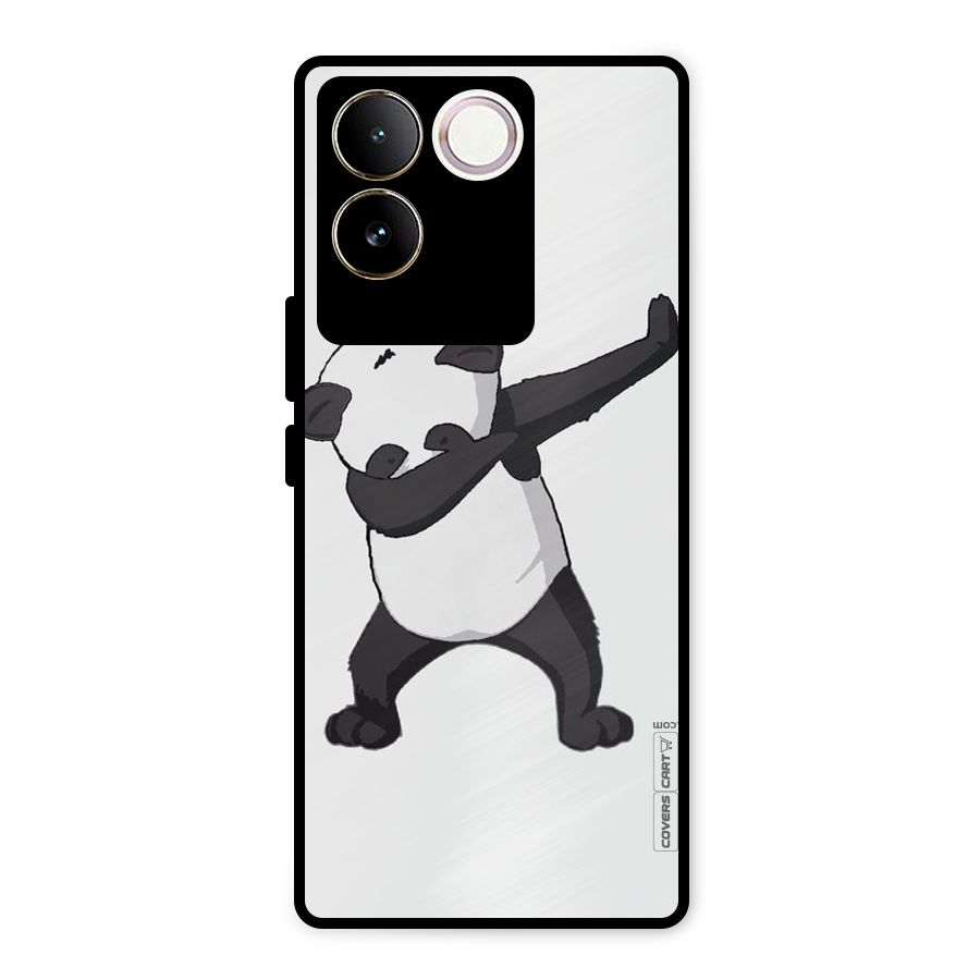 Dab Panda Shoot Metal Back Case for Vivo T2 Pro