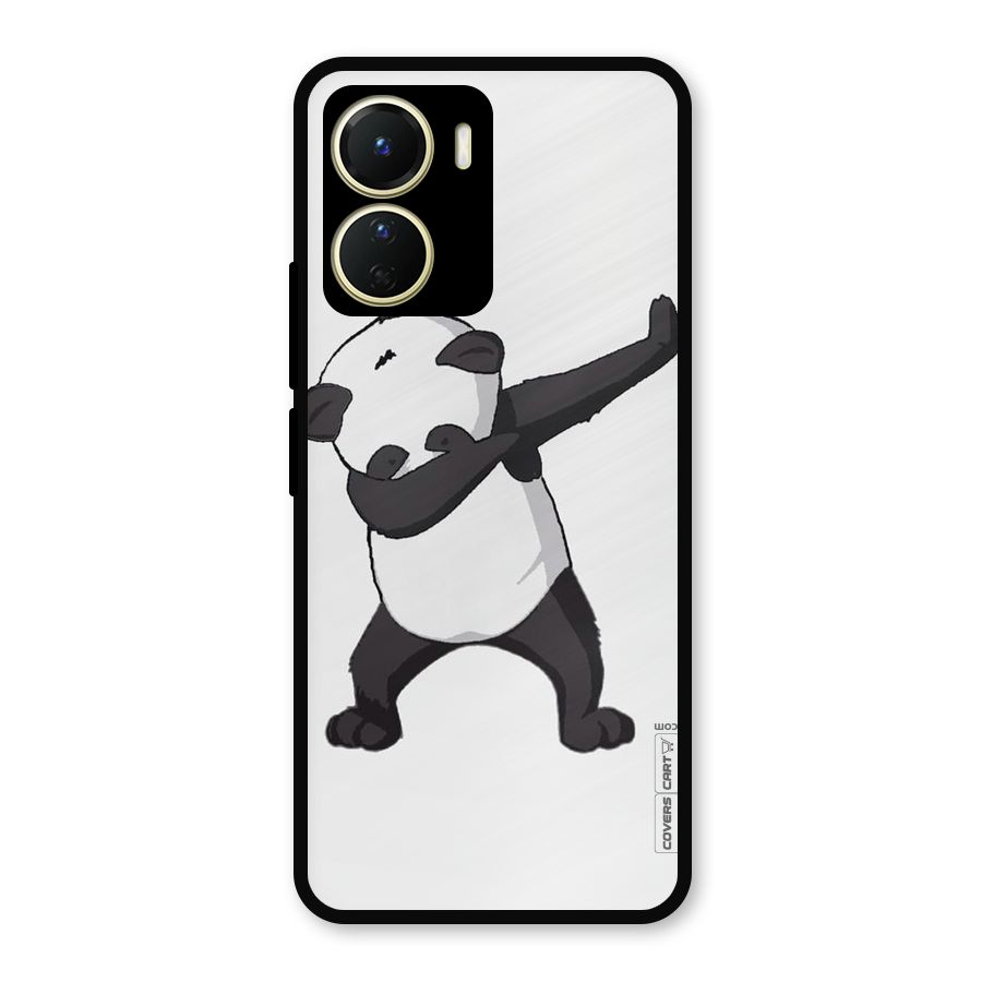 Dab Panda Shoot Metal Back Case for Vivo T2x