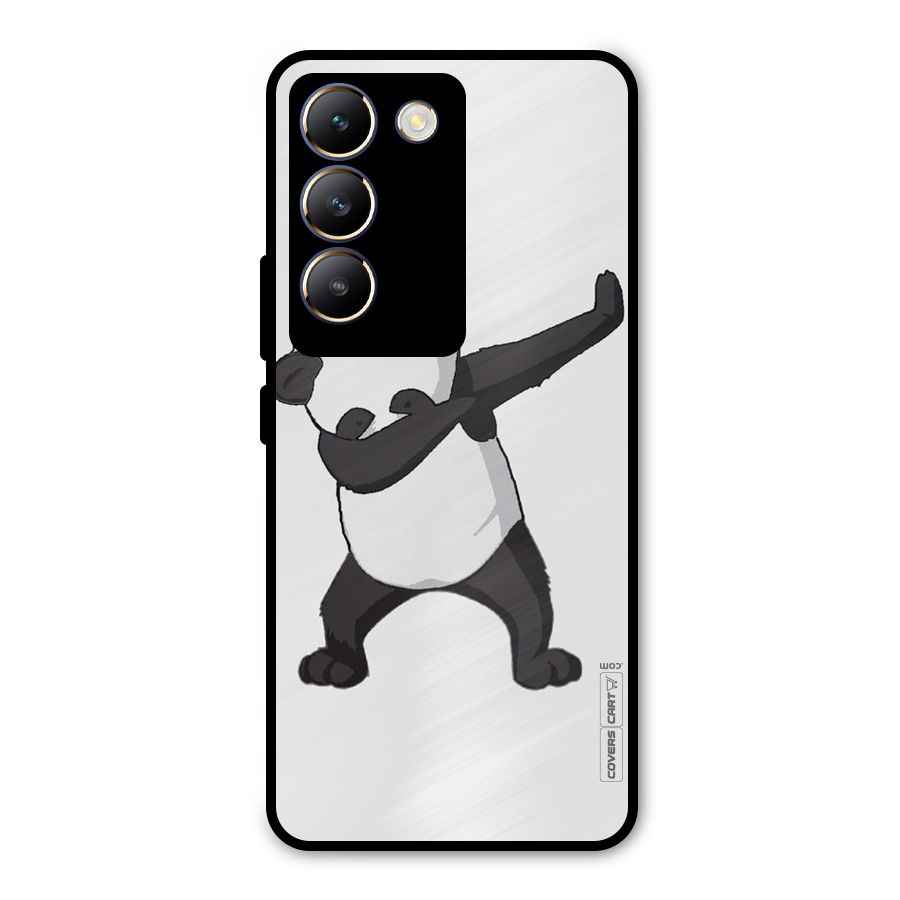 Dab Panda Shoot Metal Back Case for Vivo T3 5G