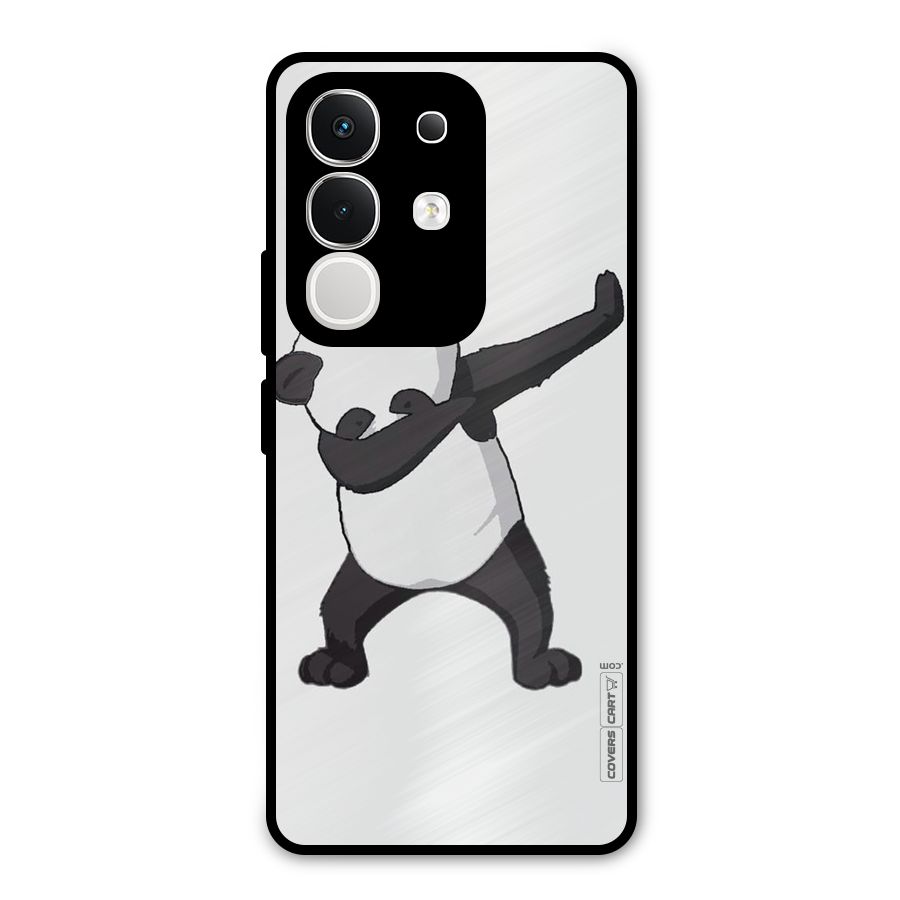 Dab Panda Shoot Metal Back Case for Vivo T4x
