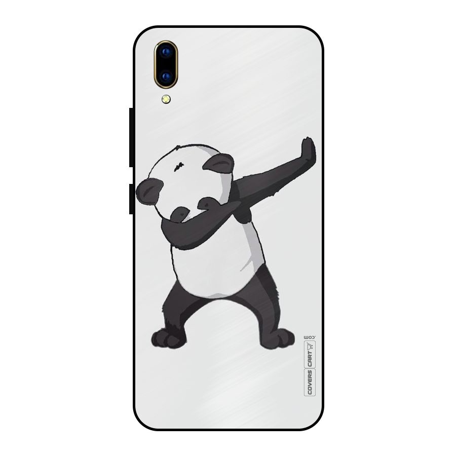 Dab Panda Shoot Metal Back Case for Vivo V11 Pro