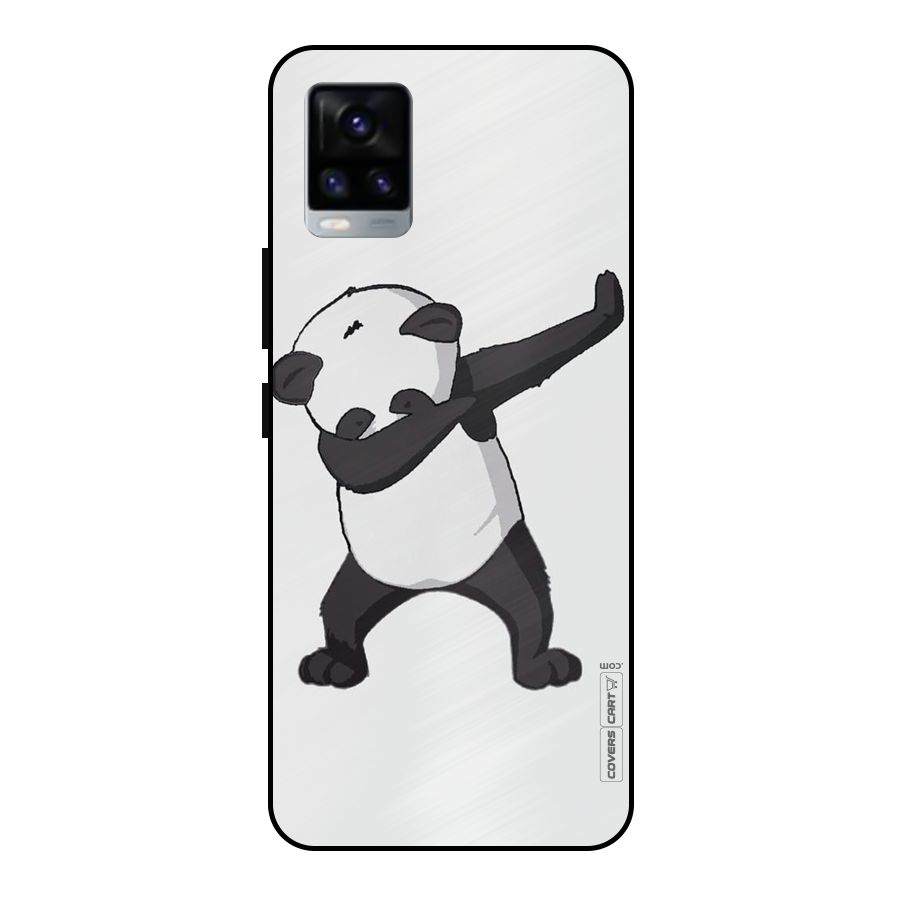 Dab Panda Shoot Metal Back Case for Vivo V20 2021