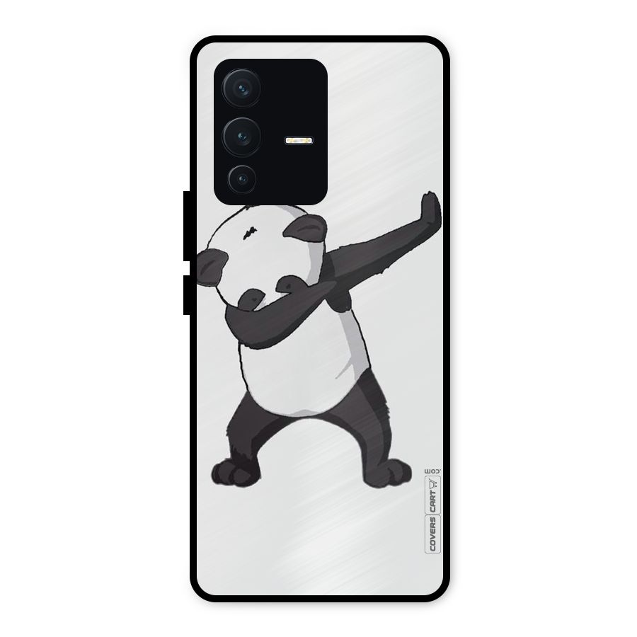 Dab Panda Shoot Metal Back Case for Vivo V23 5G