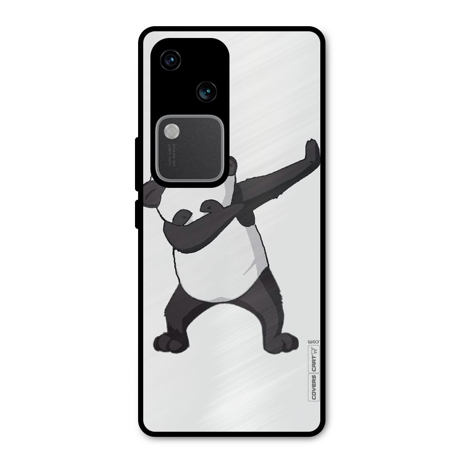 Dab Panda Shoot Metal Back Case for Vivo V30