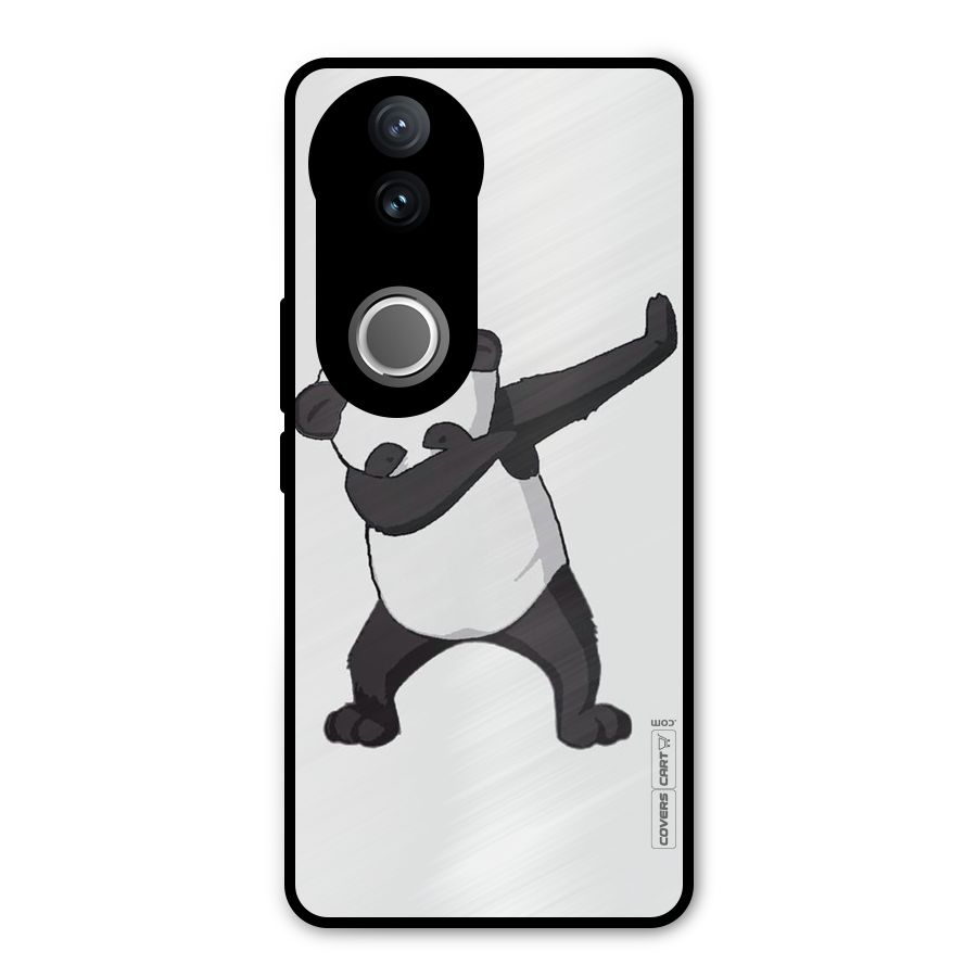 Dab Panda Shoot Metal Back Case for Vivo V50e