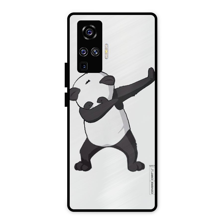 Dab Panda Shoot Metal Back Case for Vivo X50 Pro