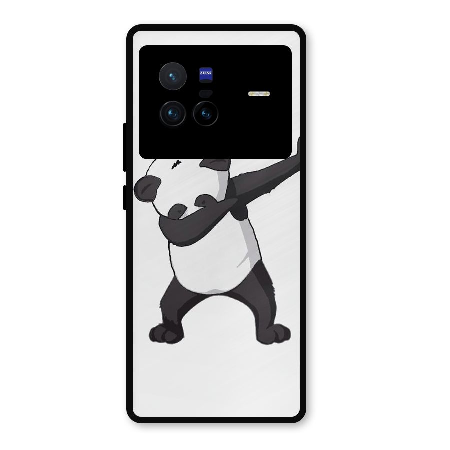 Dab Panda Shoot Metal Back Case for Vivo X80