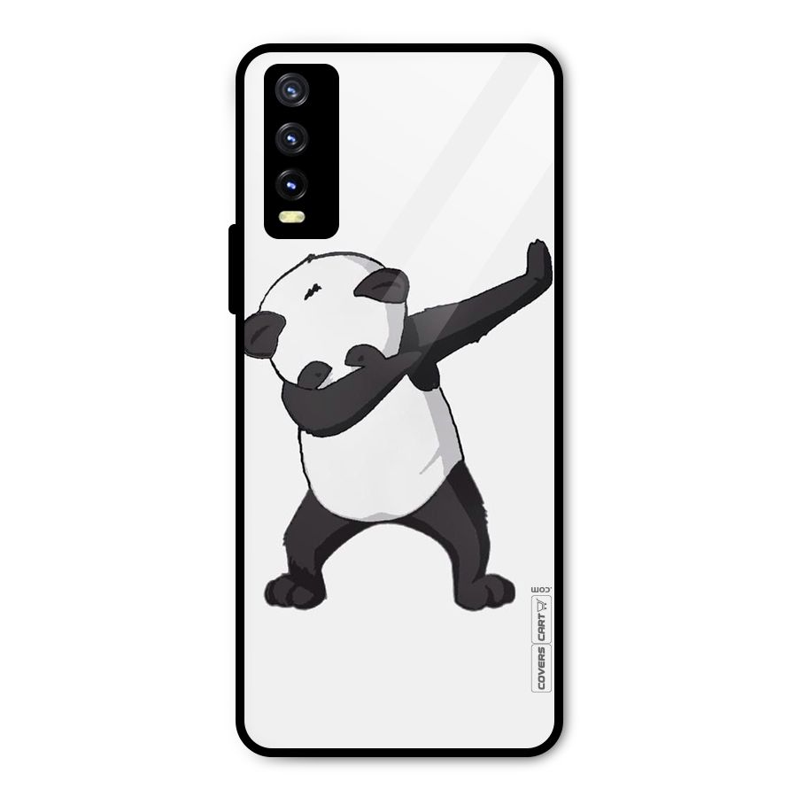 Dab Panda Shoot Metal Back Case for Vivo Y20