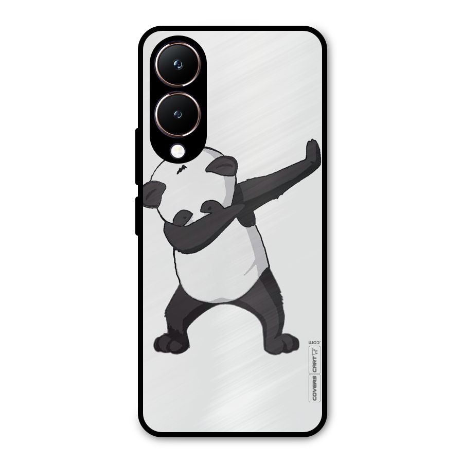 Dab Panda Shoot Metal Back Case for Vivo Y28