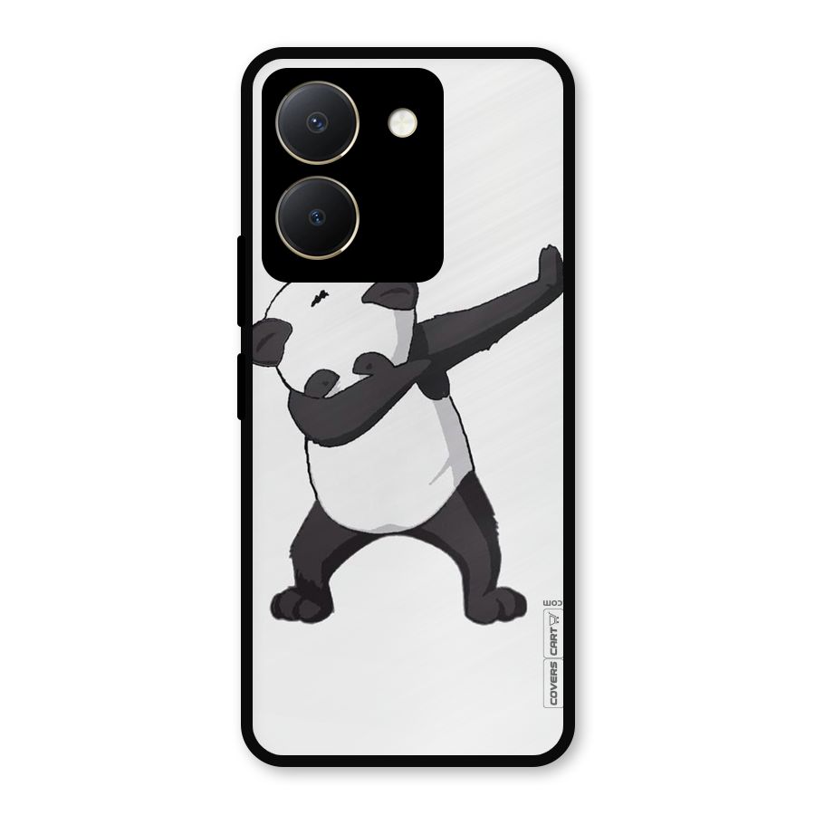 Dab Panda Shoot Metal Back Case for Vivo Y36