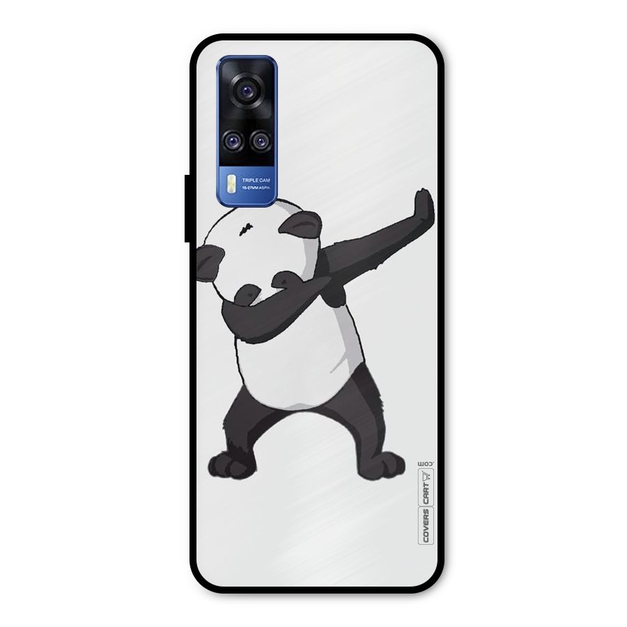Dab Panda Shoot Metal Back Case for Vivo Y51A