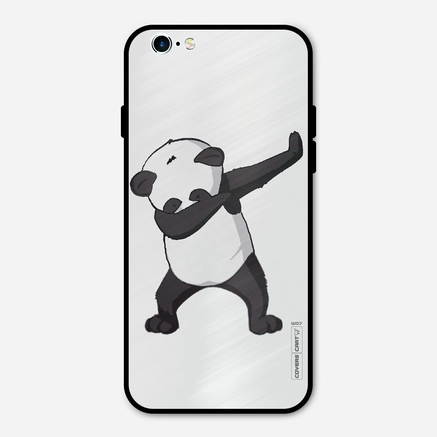 Dab Panda Shoot Metal Back Case for iPhone 6 6s