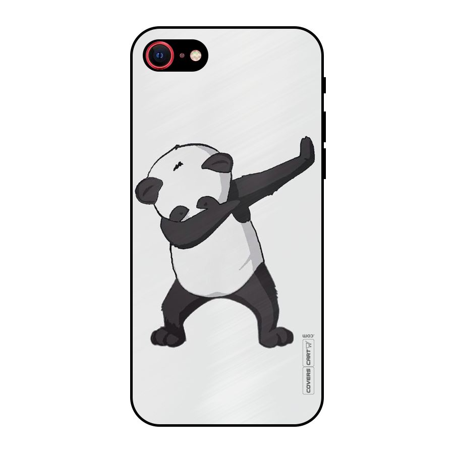 Dab Panda Shoot Metal Back Case for iPhone SE 2022