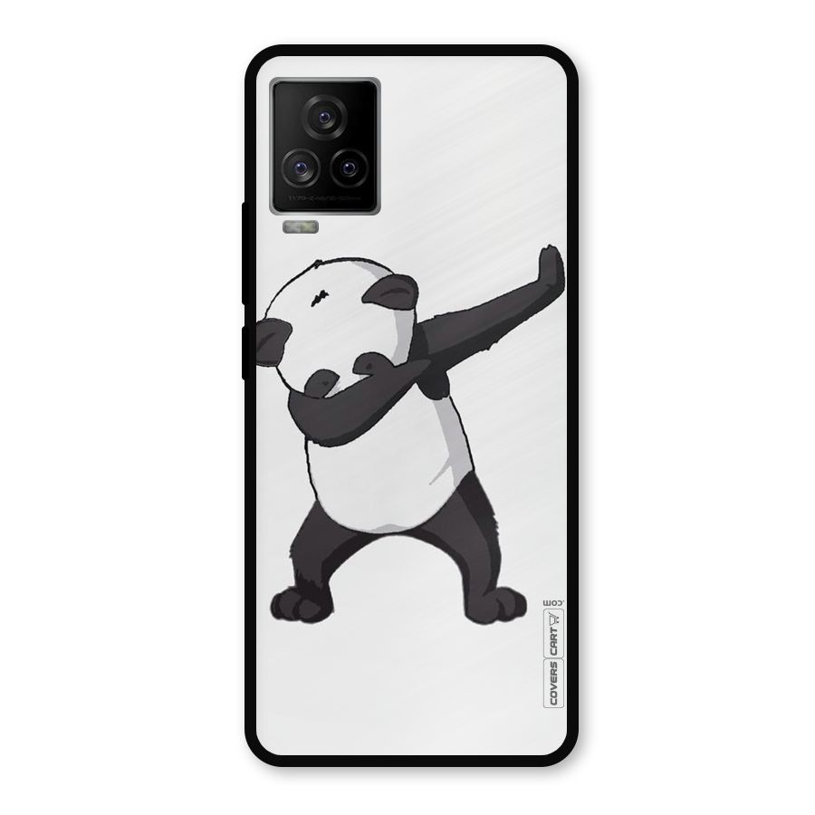 Dab Panda Shoot Metal Back Case for iQOO 7 Legend 5G