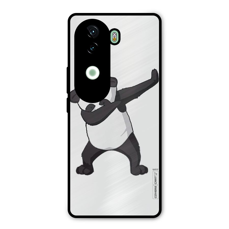 Dab Panda Shoot Metal Back Case for iQOO Z9s