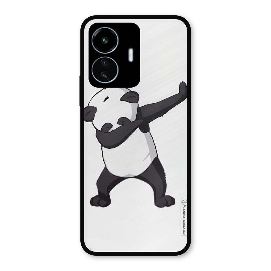 Dab Panda Shoot Metal Back Case for vivo iQOO Z6 Lite 5G