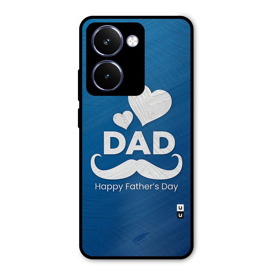 Dad Happy Fathers Day Metal Back Case for Realme P3 Ultra
