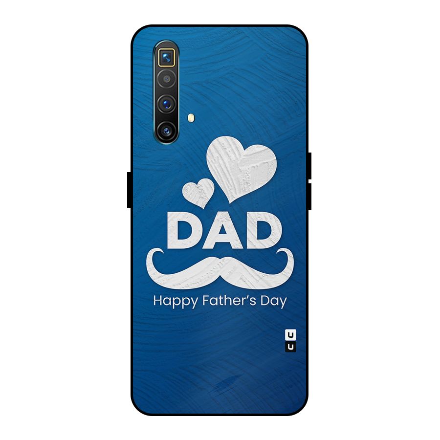 Dad Happy Fathers Day Metal Back Case for Realme X3 SuperZoom