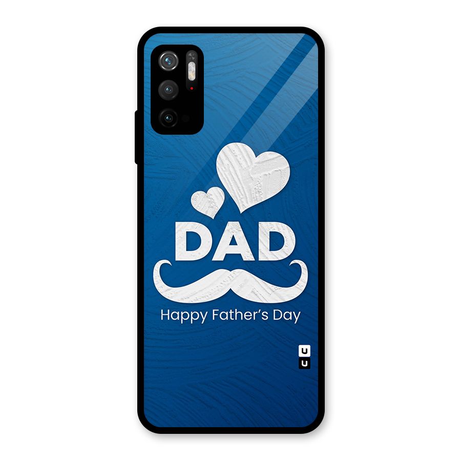 Dad Happy Fathers Day Metal Back Case for Redmi Note 10T 5G