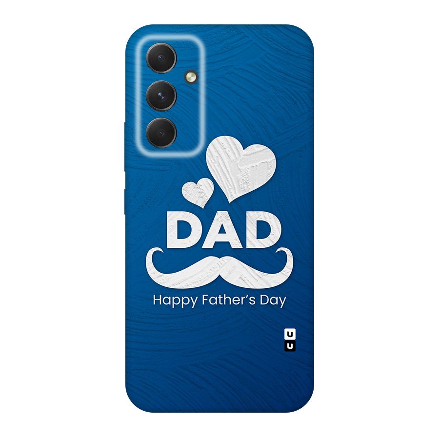 Dad Happy Fathers Day Original Polycarbonate Back Case for Galaxy A54