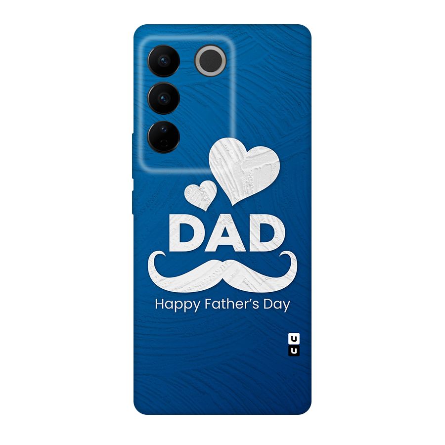 Dad Happy Fathers Day Original Polycarbonate Back Case for Vivo V27