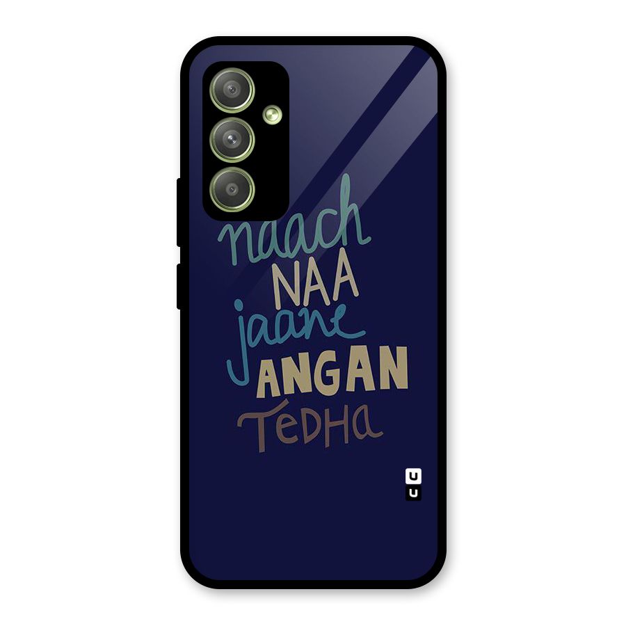 Dance Words Glass Back Case for Galaxy A54