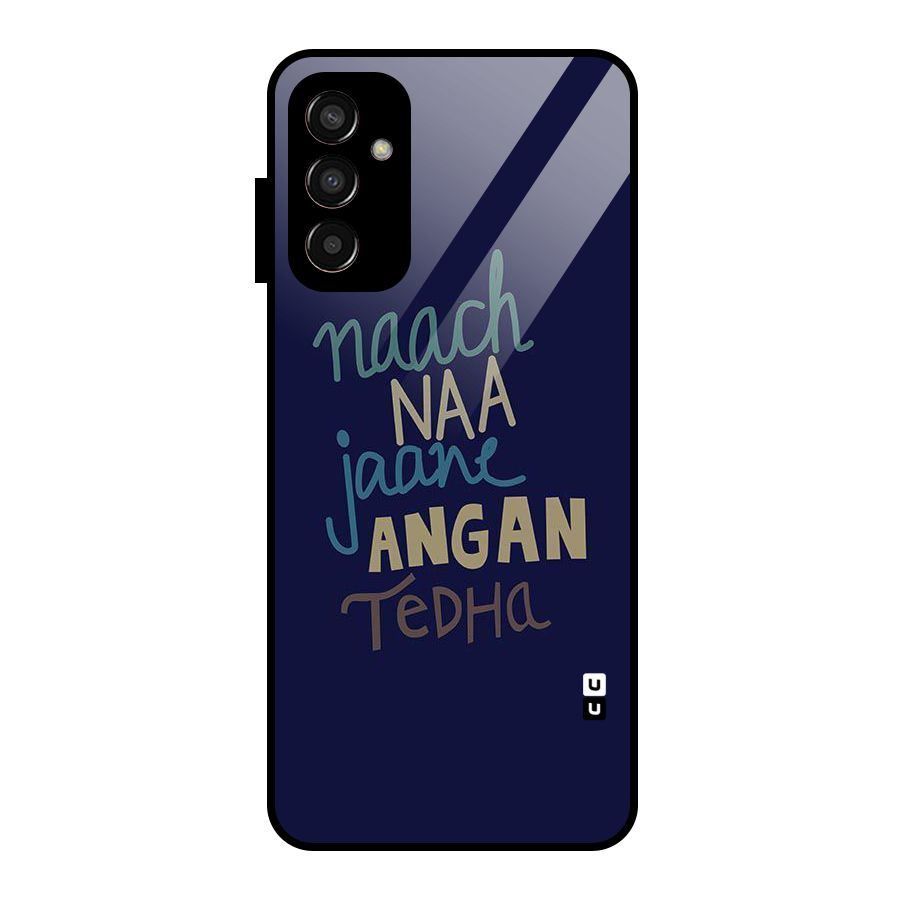 Dance Words Glass Back Case for Galaxy F13