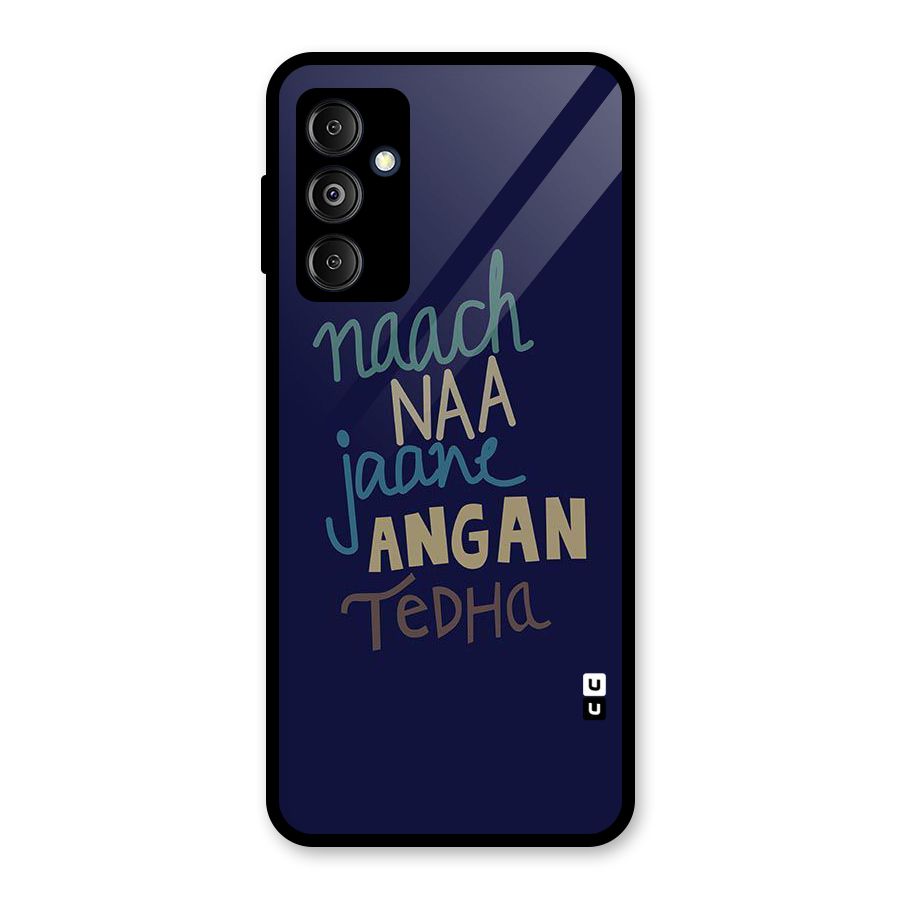 Dance Words Glass Back Case for Galaxy M14 5G