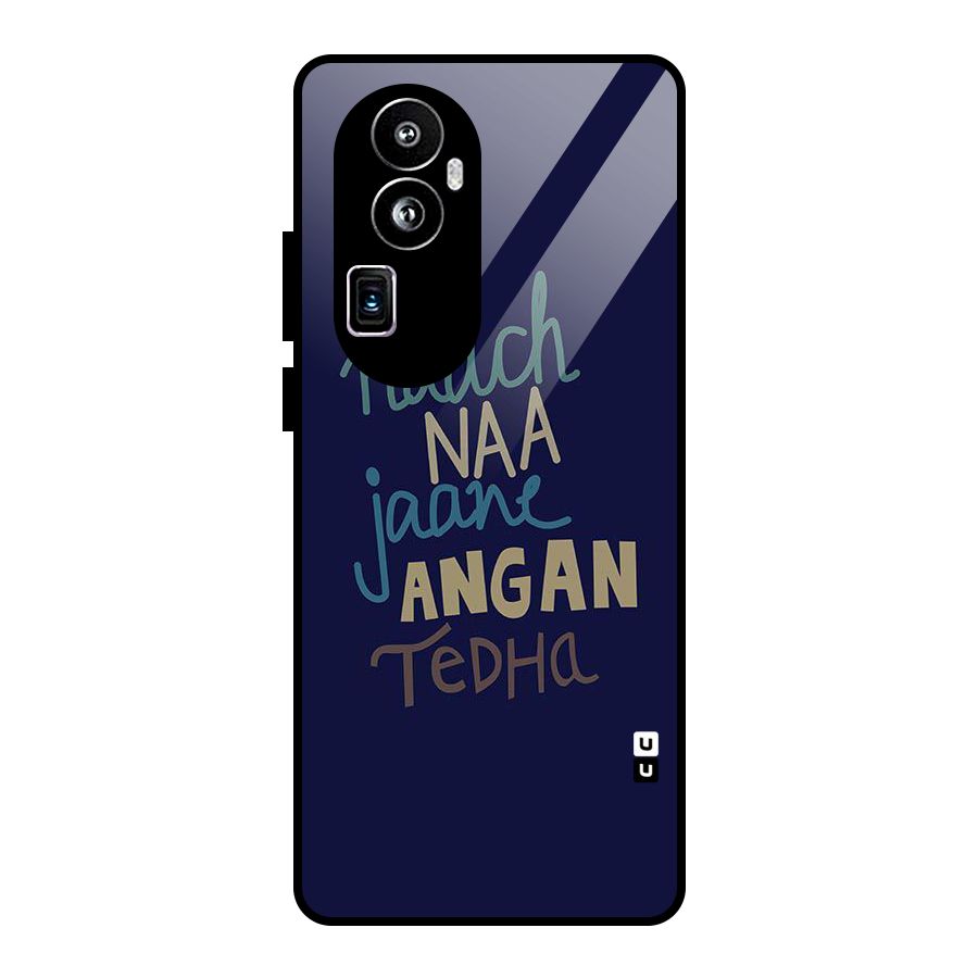 Dance Words Glass Back Case for Oppo Reno10 Pro Plus