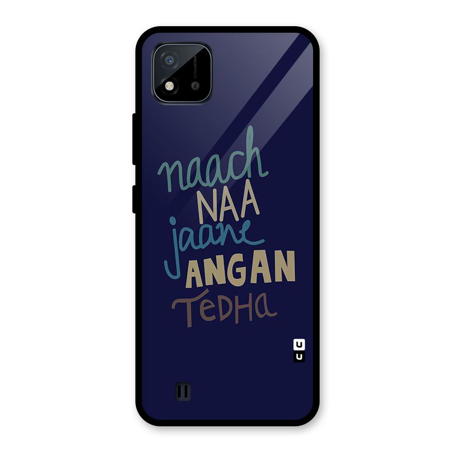 Dance Words Glass Back Case for Realme C11 2021