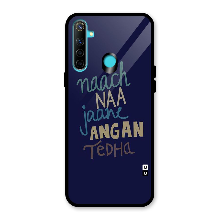Dance Words Glass Back Case for Realme Narzo 10