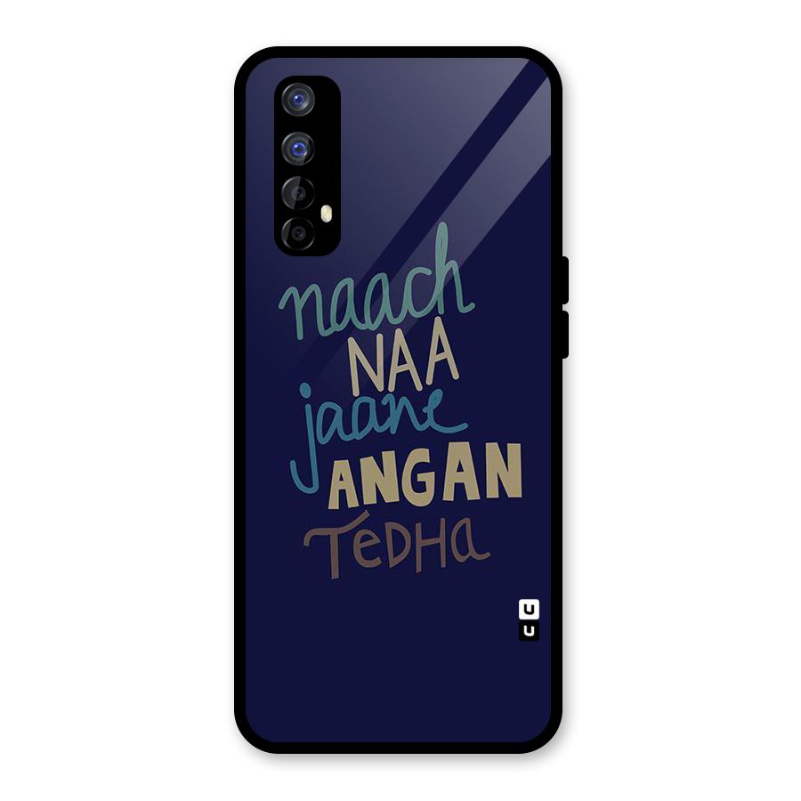 Dance Words Glass Back Case for Realme Narzo 20 Pro