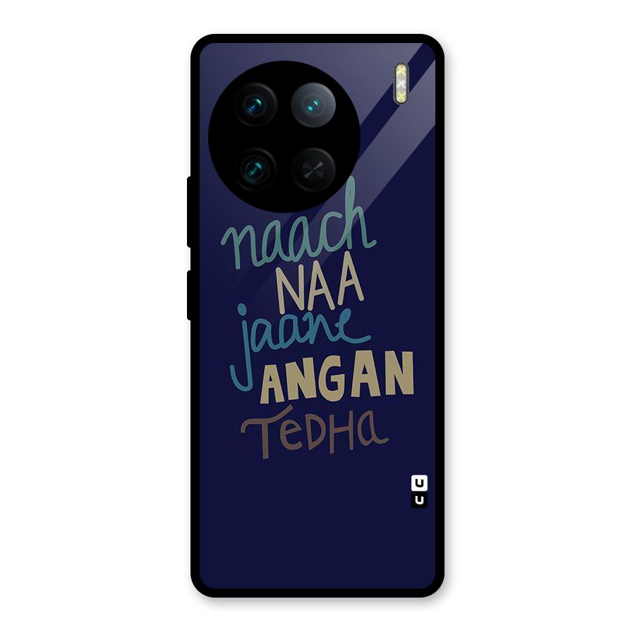 Dance Words Glass Back Case for Vivo X90 Pro