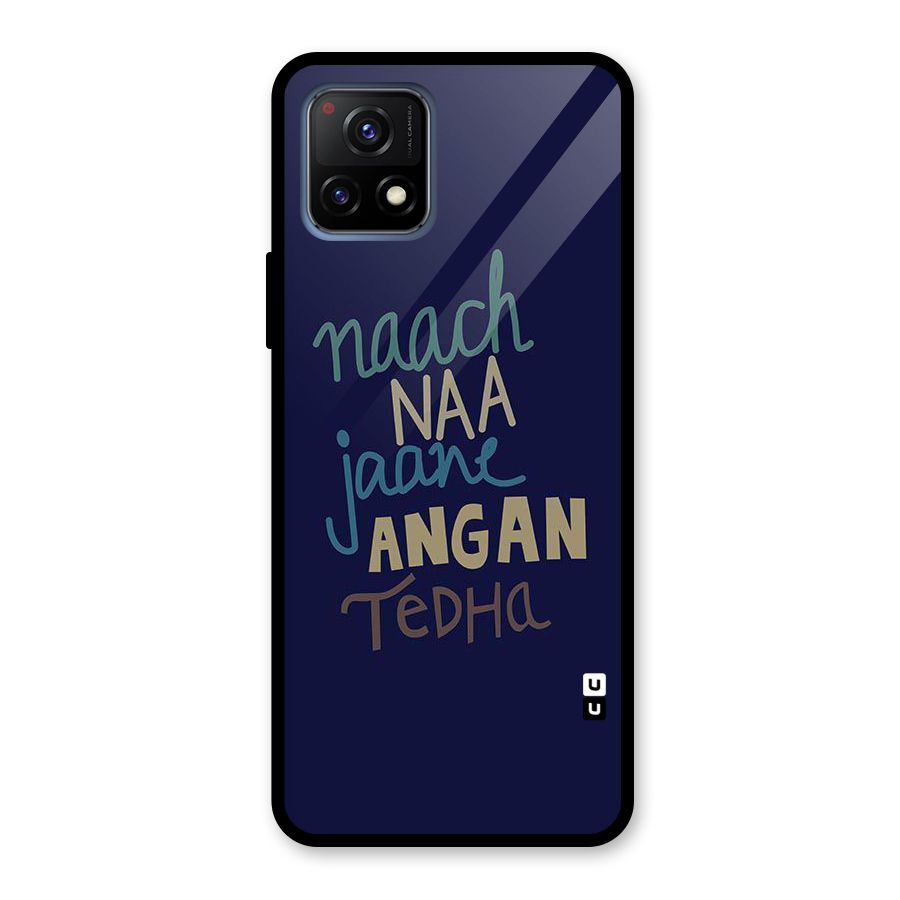 Dance Words Glass Back Case for Vivo Y72 5G