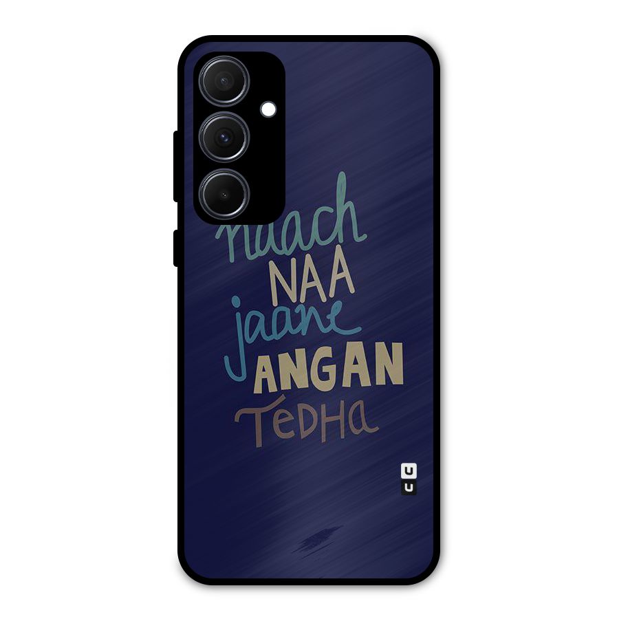 Dance Words Metal Back Case for Galaxy A35