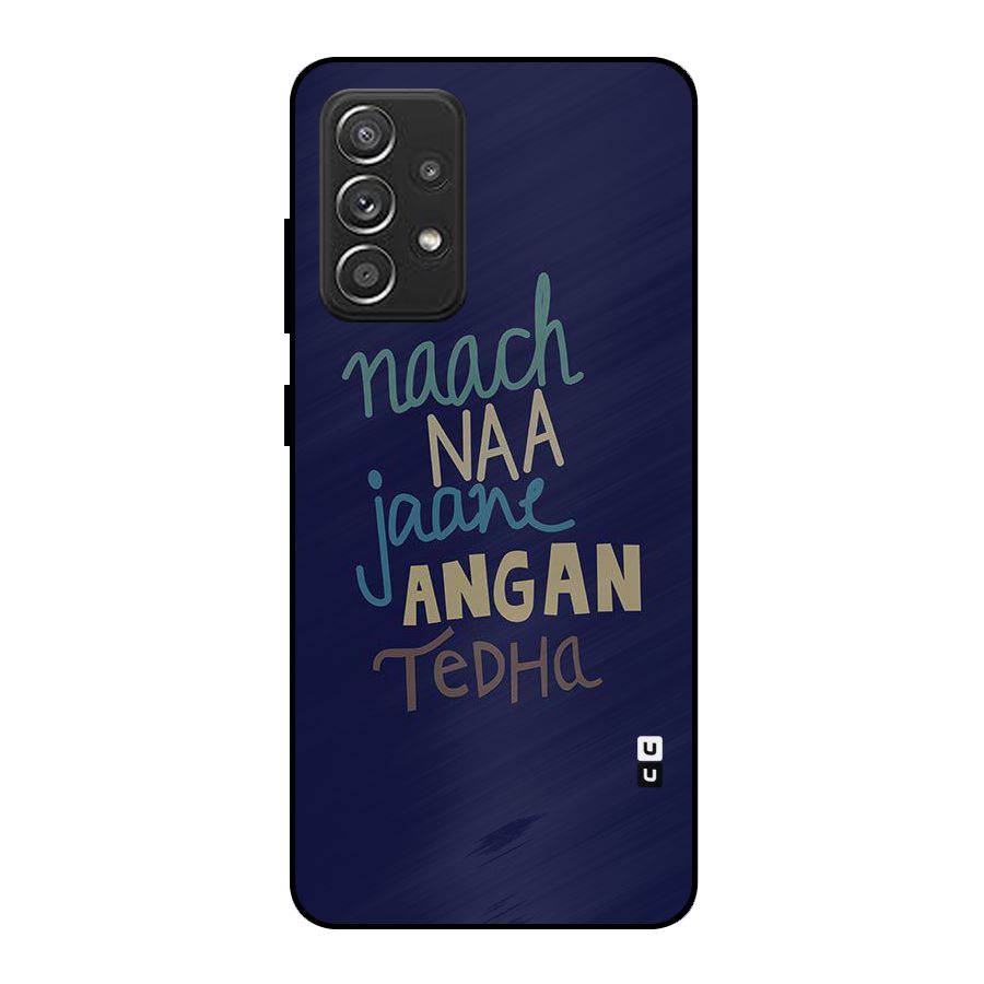 Dance Words Metal Back Case for Galaxy A52s 5G
