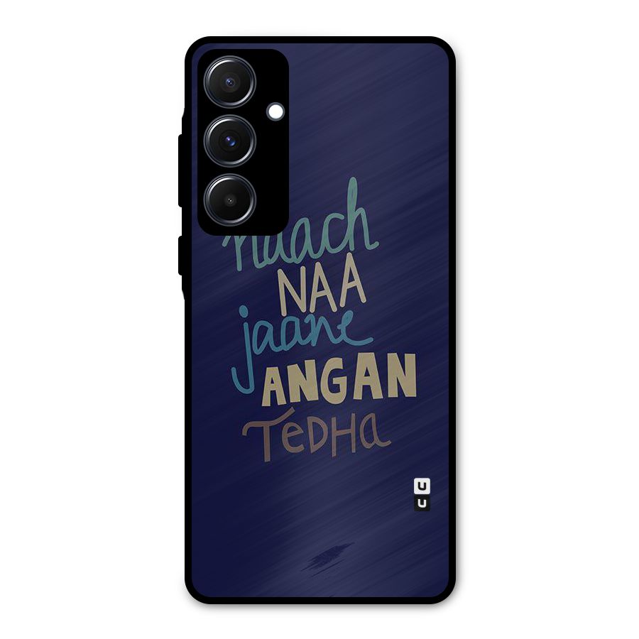 Dance Words Metal Back Case for Galaxy A55