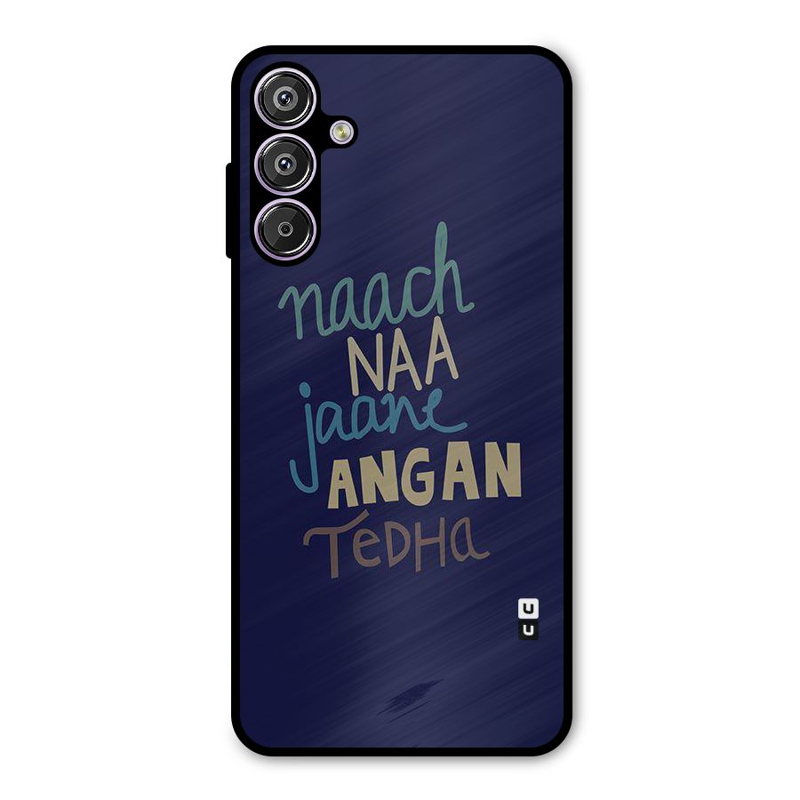 Dance Words Metal Back Case for Galaxy F15