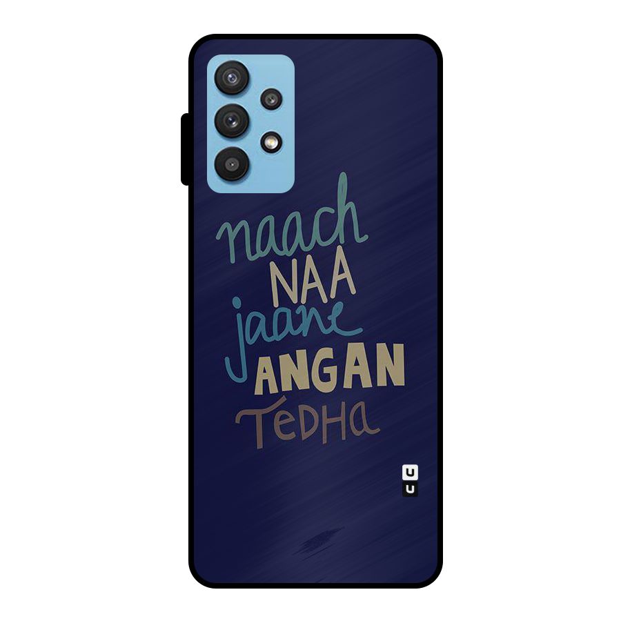 Dance Words Metal Back Case for Galaxy M32 5G