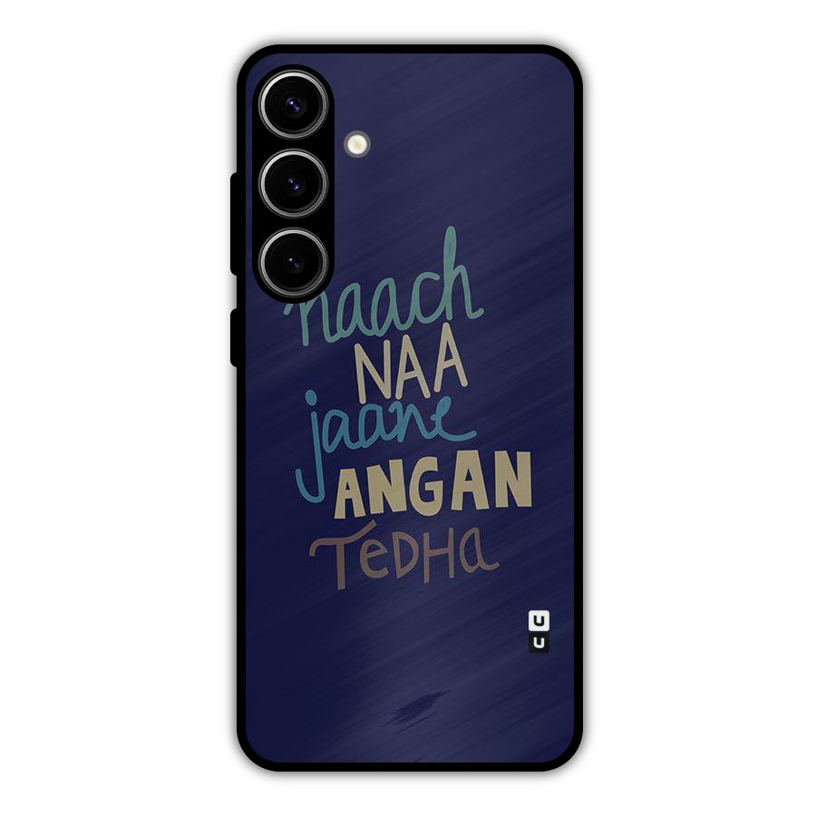 Dance Words Metal Back Case for Galaxy S24 Plus
