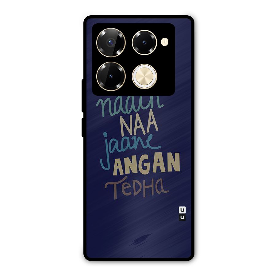Dance Words Metal Back Case for Infinix Note 40 Pro Plus
