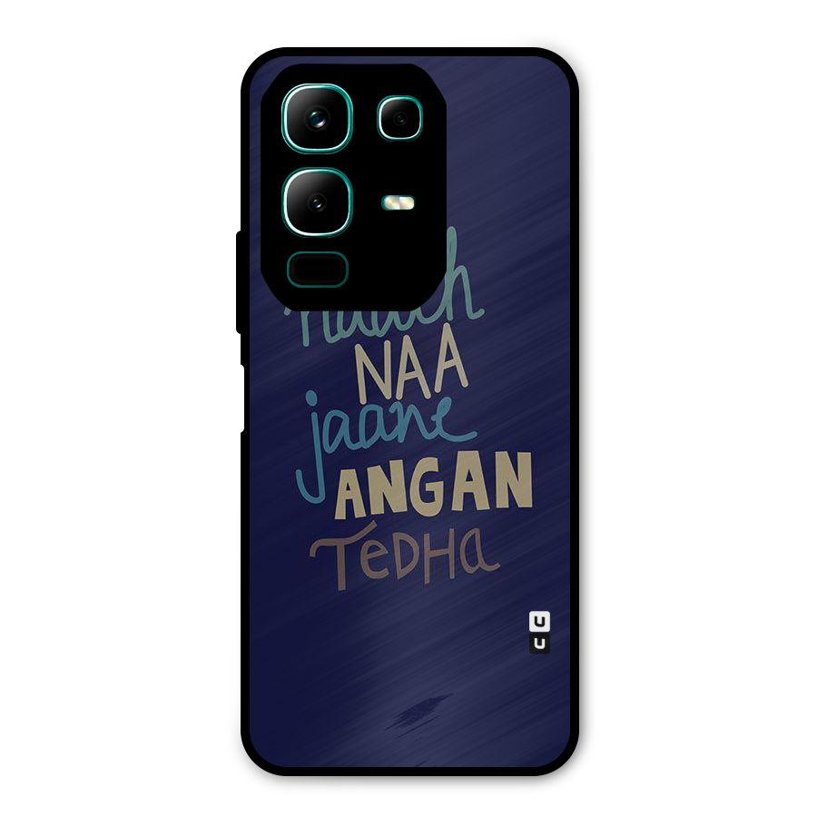 Dance Words Metal Back Case for Infinix Note 50x