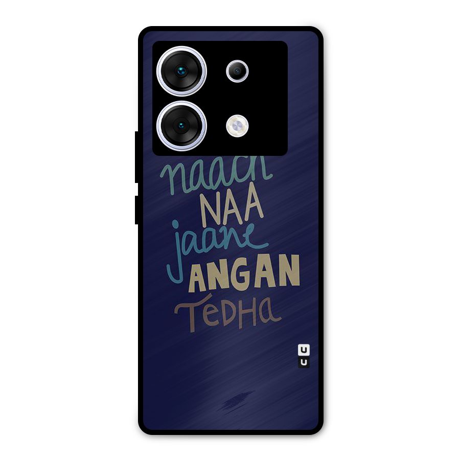 Dance Words Metal Back Case for Infinix Zero 30 5G