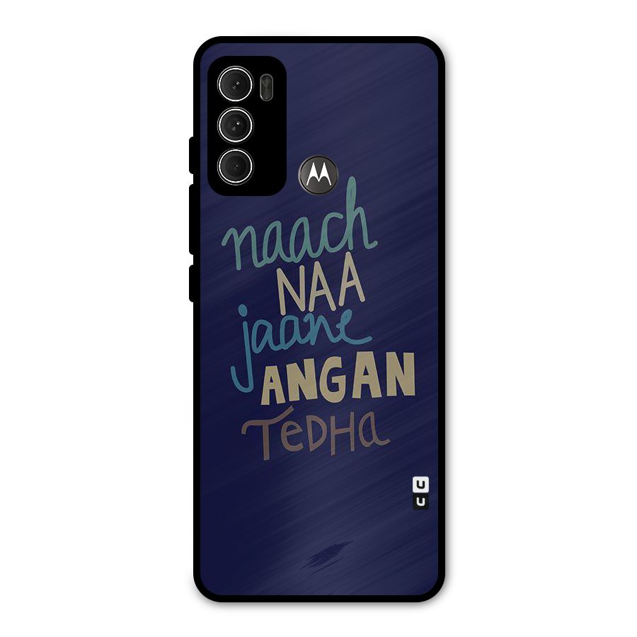 Dance Words Metal Back Case for Moto G60