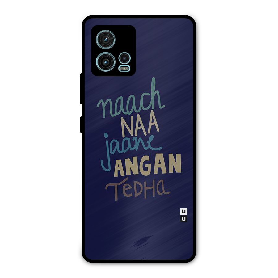 Dance Words Metal Back Case for Moto G72