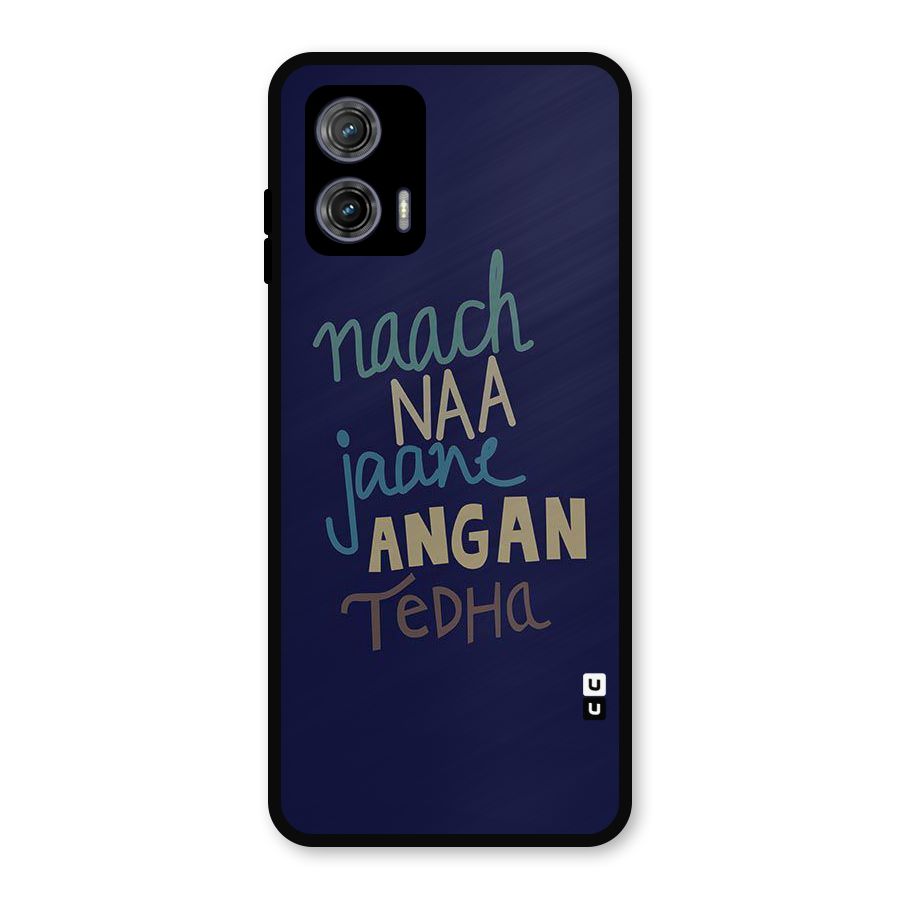Dance Words Metal Back Case for Moto G73