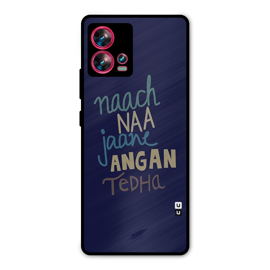 Dance Words Metal Back Case for Motorola Edge 30 Fusion
