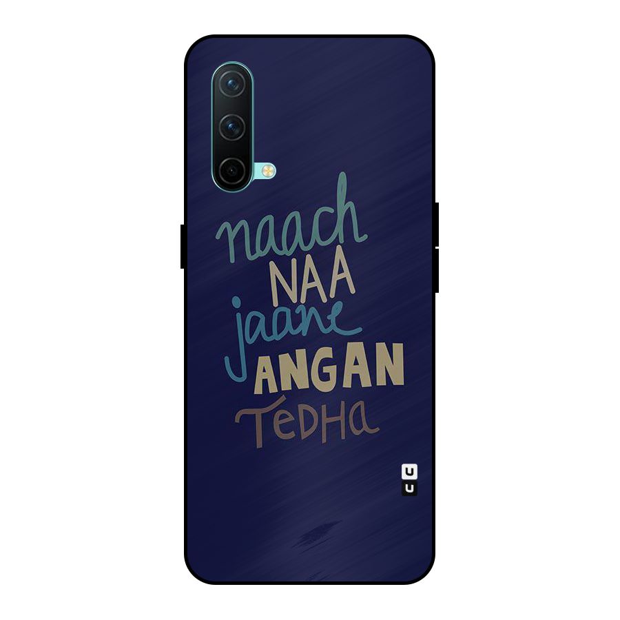 Dance Words Metal Back Case for OnePlus Nord CE 5G