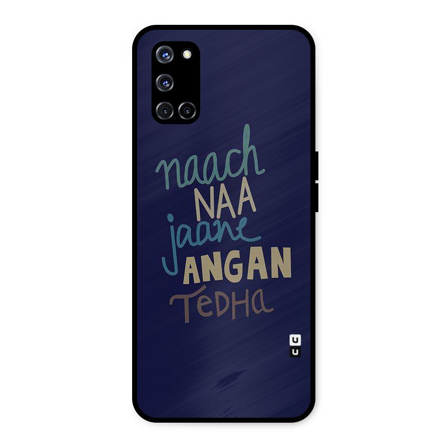 Dance Words Metal Back Case for Oppo A52